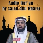 audio quran salah abu khater android application logo